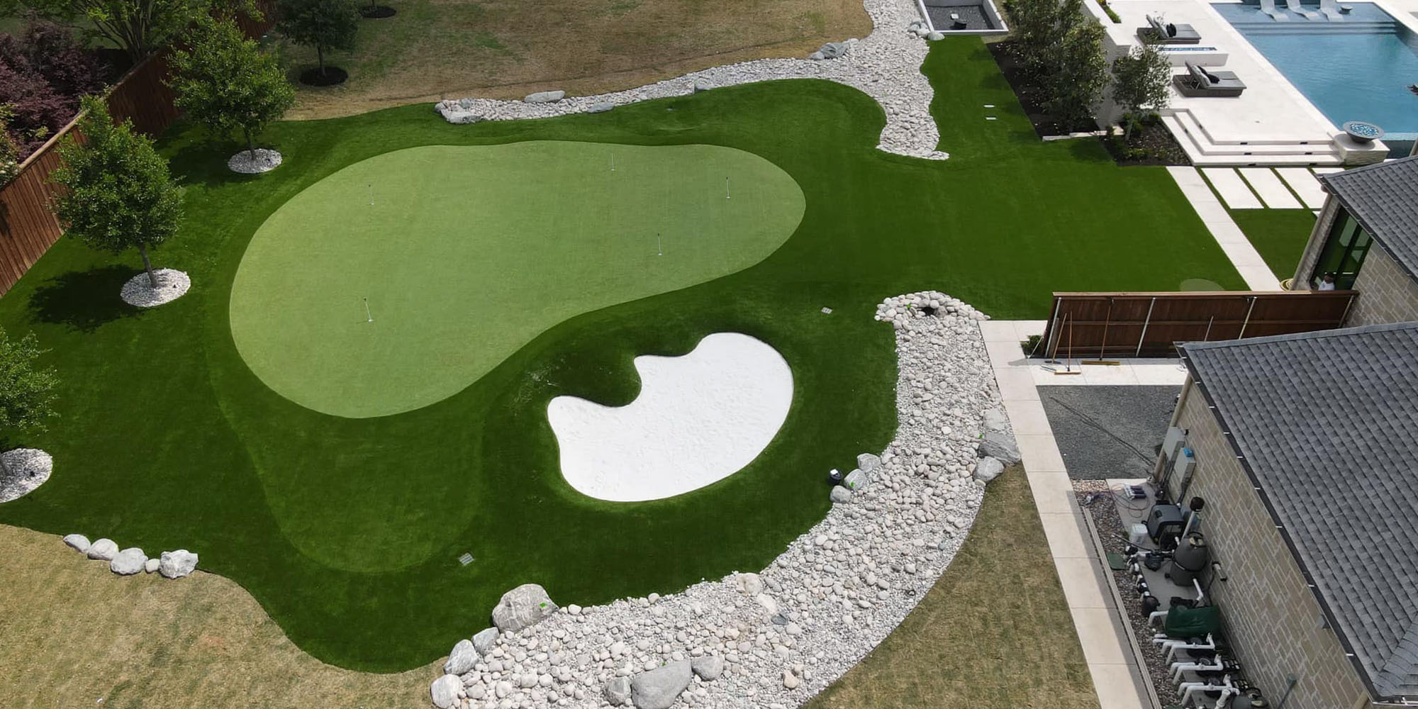 backyard golf green designers and installers in Florida
